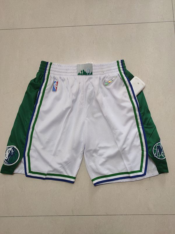 2025 Men NBA Dallas Mavericks Shorts Nike White style 2->dallas mavericks->NBA Jersey